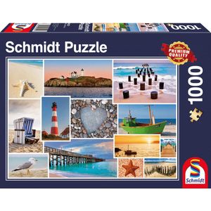 Schmidt Legpuzzel Bij De Zee Karton 1000 Stukjes