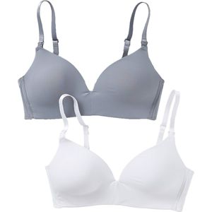 Bralettes - Zacht - Microvezel - Set van 2 - Naadloos Ontwerp
