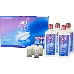 Aosept Plus - Lenzenvloeistof - 360 ml - 4 Stuk
