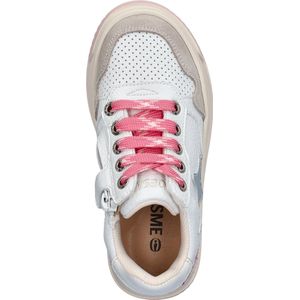 Shoesme meisjes sneaker - Wit roze - Maat 31