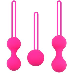 3 Stuks Vagina Trainer - Silicone Veilige Kegelballen - Intieme Oefenbal Tegen Incontinentie