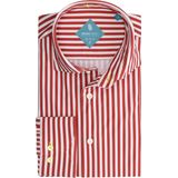 District Indigo Overhemd Performance Streep Rood (7.21.025.766 - 182)