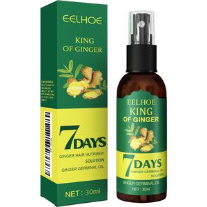 EELHOE Gingerspray – Haarverzorgingsspray – Versterkt & Verzacht – Stimuleert Haargroei – Kalmeert Hoofdhuid – Natuurlijke Haargroei Ondersteuning – Anti-Haaruitval – Dikte & Glans