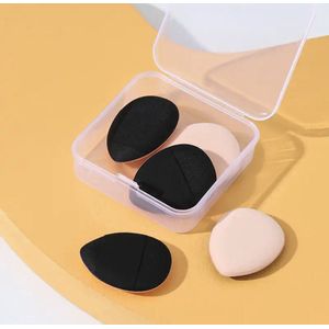 5 Stuks Make-up Mini Powder puff - Vijf Stuks - Blender - Brautyblender - Cosmetica - Foundation - Makeup Poeder - Make- up mini Poeder - Makeup Poeder - Makeup Mini Powder - Undereye Concealer - Makeup Puff Tools - Poederdons