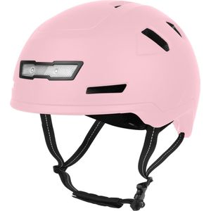 VINZ Nevis Speed Pedelec Helm Roze | NTA 8776 goedgekeurd | Dames Snorfiets helm Snorscooter | Geschikt voor Helmplicht Blauw Kenteken