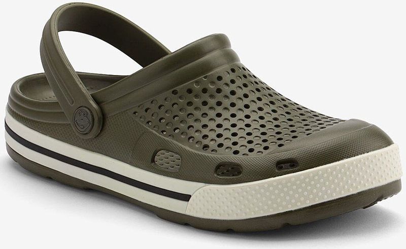 Men’s clogs coqui lindo army green/white 43