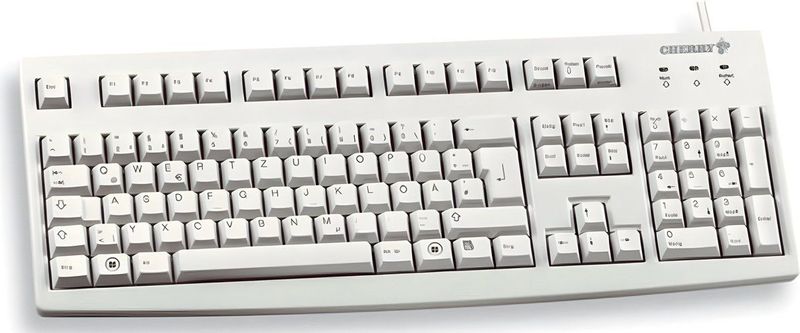 CHERRY G83-6104 toetsenbord Universeel USB QWERTY Amerikaans Engels Grijs