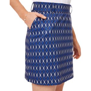 Func Factory dames Rokje Milly blue print met binnenbroekje maat M