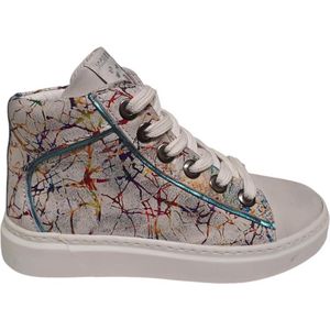 Jochie & Freaks - 25504 - Veterschoenen - Wit