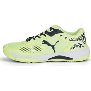 PUMA Solarcourt Rct Schoenen - Fast Yellow / Puma Navy - Heren - EU 43