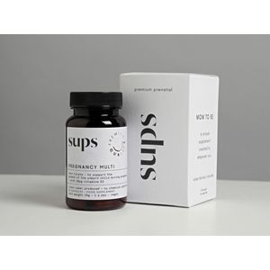 SUPS - Pregnancy Multi - Mom to Be - Multivitamine supplementen tijdens zwangerschap - Vitaminen + Mineralen - Perfecte dosering - Actief Foliumzuur