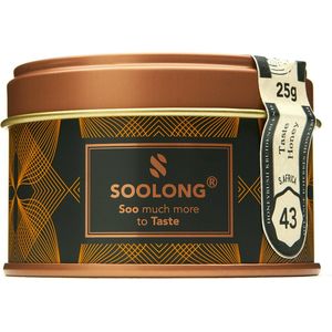 Soolong Taste South Africa Nr43 Honeybush (Rooibos) Thee - Zacht Zoet & Licht Fris - Honeybush, Guava, Citroenverbena - Duurzame Losse Thee - Premium Thee uit Zuid Afrika - Blik 25gram