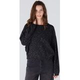 Jansen Amsterdam - Anouk - Gebreide Trui - Donkergrijs - Hk 151 Round Neckline