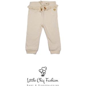 Little Chiq Baby Beige joggingbroek