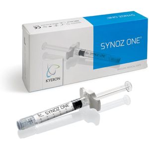 Synoz One® - Hyaluronzuur - voorgevulde spuit - zonder injectienaald - 60 mg / 3 ml inhoud