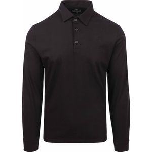 Desoto - Polo Kent Zwart - Slim-fit - Heren Poloshirt Maat XL