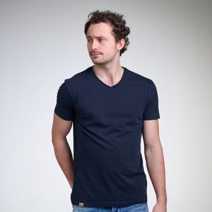 LIGER T-shirt Navy Limited Edition van 360 stuks V hals maat S