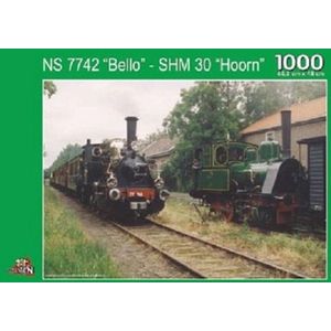 Puzzel Stoom trein NS 7742 Bello - SHM 30 `Hoorn`