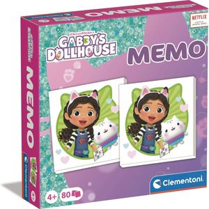 Clementoni Gabby’s Dollhouse - Memoryspel - Kaartspel - Vanaf 4 jaar