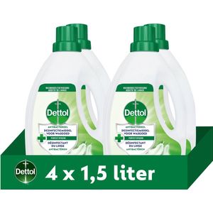 Dettol - Sensitive - Antibacterieel Desinfectiemiddel voor Wasgoed - 1,5L - 4 Stuks - Voordeelverpakking