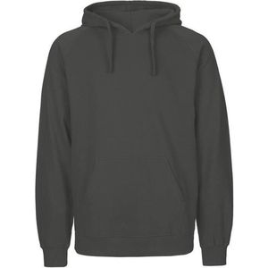 Neutral Fairtrade - Unisex Hoodie - Donkergrijs - 100% Biologisch Katoen - XXL