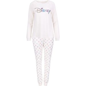 Crèmekleurige Disney sweater pyjama met lange broek / M