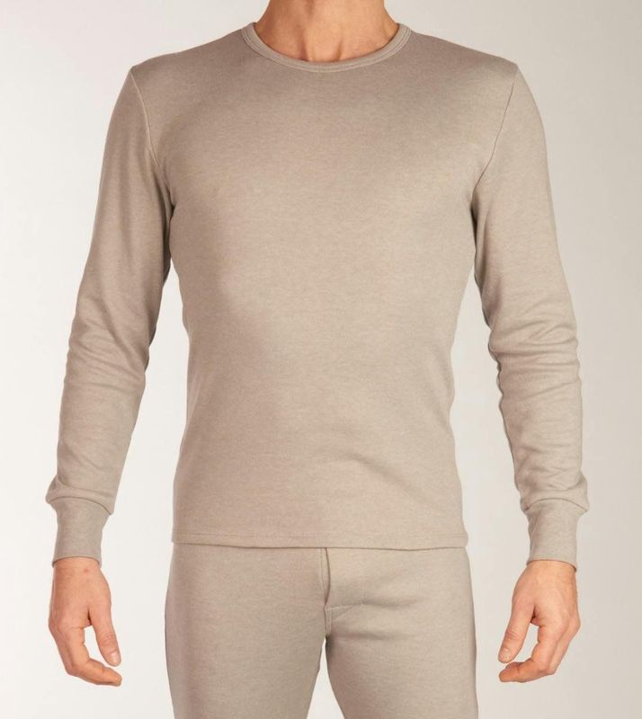 Abanderado Sportshirt/Thermische shirt - 025 Grey - maat M (M) - Heren Volwassenen - Katoen/polyester- A808-025-M