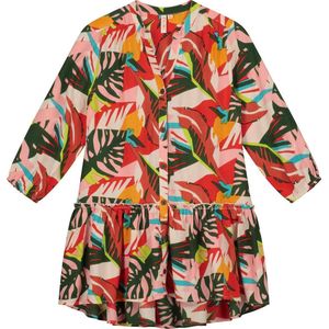 Shiwi Girls drop waist dress Frangipani - multi colour - 116