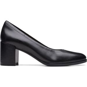 Clarks Freva 55 Court - dames pump - zwart - maat 40 (EU) 6.5 (UK)