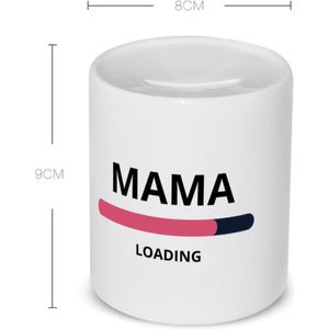 Akyol - mama loading Spaarpot - Moeder - ochtendkoffie laden - moeder cadeautjes - moederdag - verjaardagscadeau - verjaardag - cadeau - geschenk - kado - gift - moeder artikelen - 350 ML inhoud