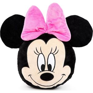 DISNEY-Disney - Minnie Mouse - Hot Pink Dress - 35 cm - Pluche - Roze - Alle leeftijden - Knuffel-kussen-roze-baby-kind