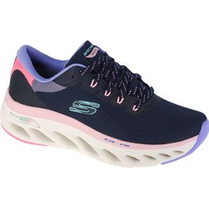 Skechers Arch Fit Glide-Step - Highlighter 149871-NVMT, Vrouwen, Marineblauw, Sneakers, maat: 35