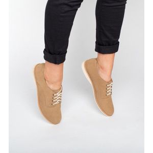 Rollie | Dames | Veterschoen | Derby Camel | Maat 36