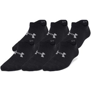 Under Armour Essential Korte Sokken 6 Paren Zwart EU 27 1/2-31 Jongens,Meisjes
