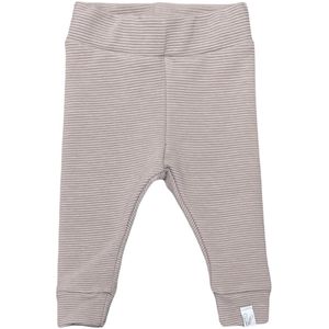 Newborn broekje skinny Rib taupe maat 56