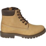 Vertbaudet - Junior - Leren Laarzen - Met Inkepingen - Veters en Rits