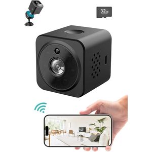 BP - Spy Camera Mini - Spionage Camera - FULL HD 1080P - Met 32 GB SD Kaart