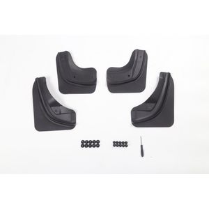 AIM Mudflaps voor Tesla Model 3 Highland 2024 2025, TPE+PP Spatlappen met Upgrade Stijl en Zachte Rand, Spatbord Bescherming zonder Boren, Duurzaam en Sterk, 4 Stuks