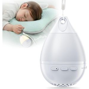 Baby Sleep White Noise Machine, draagbare babynachtlamp met witte ruis - 26 rustgevende geluiden, timer, Bluetooth, USB-opladen en koord, geschikt voor baby's en volwassenen