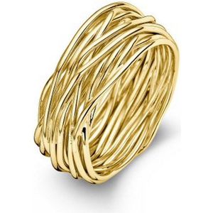 Casa Jewelry Ring Wikkel 54 - Goud Verguld