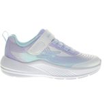 Skechers Microspec Advance Sneakers voor jongens, unieke taille, Witte Lavendel, 11 UK Child