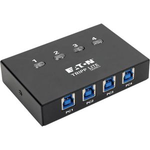 Tripp Lite U359-004 interface hub USB 3.2 Gen 1 (3.1 Gen 1) Type-A 5000 Mbit/s Zwart
