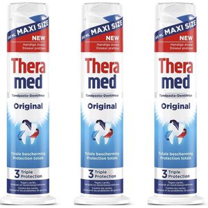 Theramed Original - Triple Protection - Tandpasta Pompje - 3 x 100 ml