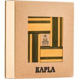 KAPLA - KAPLA Kleur - Constructiespeelgoed - Groen Geel - 40 Plankjes