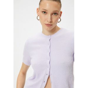 Ronde kraag Rozen Gedetailleerd Vest