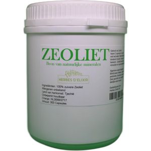 Herbes D'elixir Zeoliet Capsules - 250 Stuks - 100% Natuurlijk Vulkanisch Mineraal - Detox en Extra Mineralen