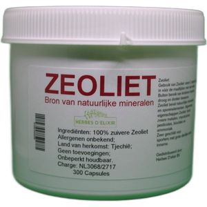 Herbes D'elixir - Zeoliet – 300 capsules – Detox
