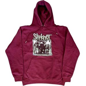 Slipknot - Barcode Photo Hoodie/trui - M - Rood