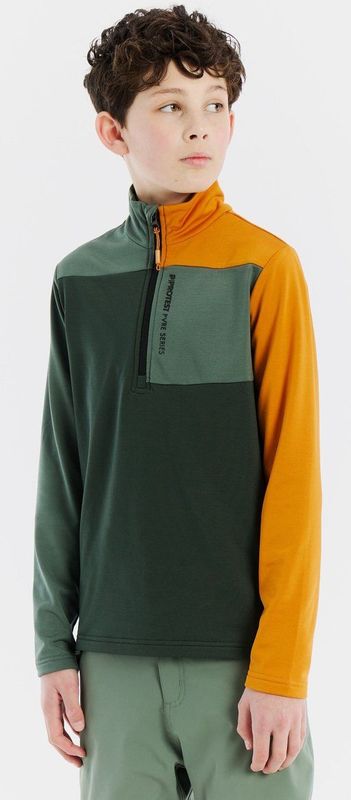 Protest - PRTMarno - Skipully - Kale Green - Lange Mouwen - 1/4 Rits