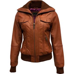 Bomber dames jas tobacco-moderna - XS (concept)